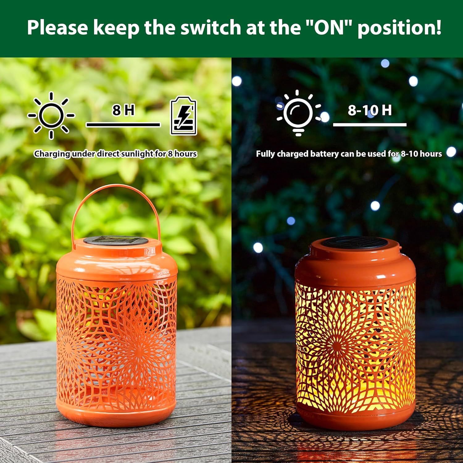 Solar Lantern Coral Pink Metal Cutout Scrollwork Outdoor Hanging Solar Light Solar Lantern Coral Pink Metal Cutout Scrollwork Outdoor Hanging Solar Light